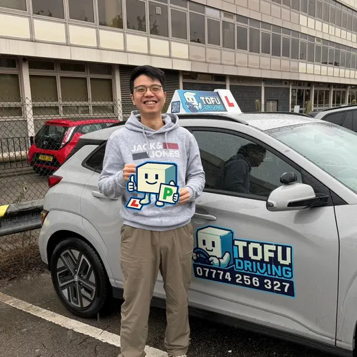 A TOFU Driving learner who passed