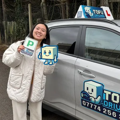 A TOFU learner on their test-pass day