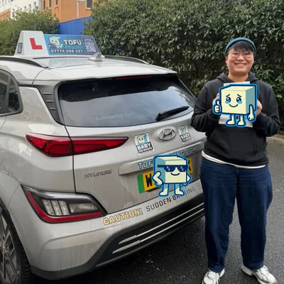 A TOFU learner on their test-pass day