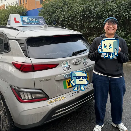 A TOFU Driving learner who passed