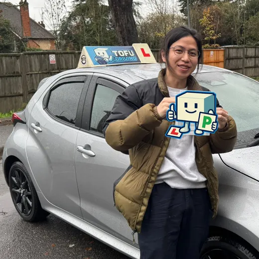 A TOFU Driving learner who passed